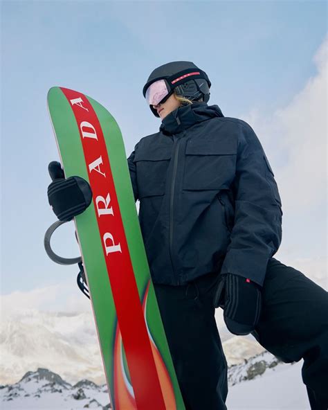 prada snow pants|Shop Julia Marino's Prada Snowboard Gear .